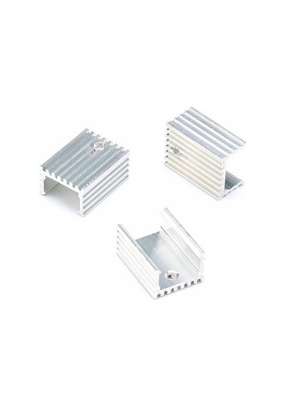 To220 Aluminyum Soğutucu Set Radyatör Entegre Transistör Mosfet Bjt Lm78xx Lm317 Irfxxx