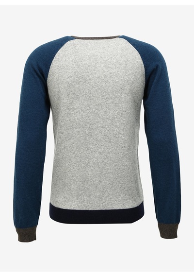 Fred Mello Bisiklet Yaka Slim Fit Bej Erkek Kazak Fm23w31mg