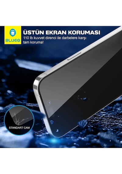 Xiaomi Redmi K70e / Poco X6 Pro Uyumlu Anti-statik Toz Ve Çizik Önleyici Cam Ekran Koruyucu