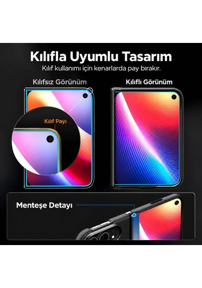 Apple İphone Duo İle Uyumlu Dış Mat Ekran Koruyucu 5.4 İnç A3720