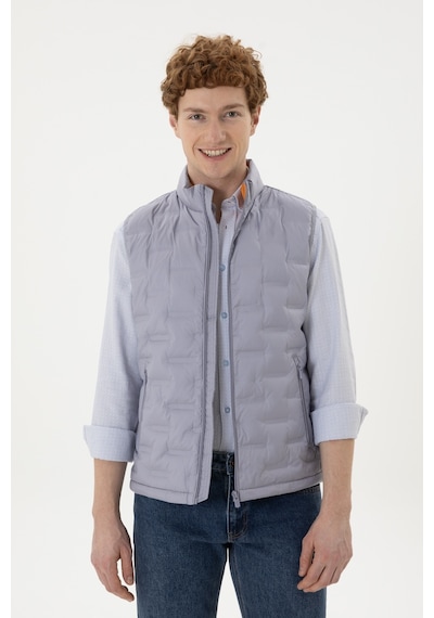 U.s. Polo Assn. Erkek Gri Yelek Dokuma 50280832-vr024 Gri