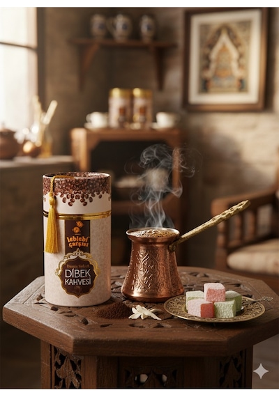 Leblebi Çarşısı Hediyelik Damla Sakızlı Dibek Kahvesi 200 G Diğer