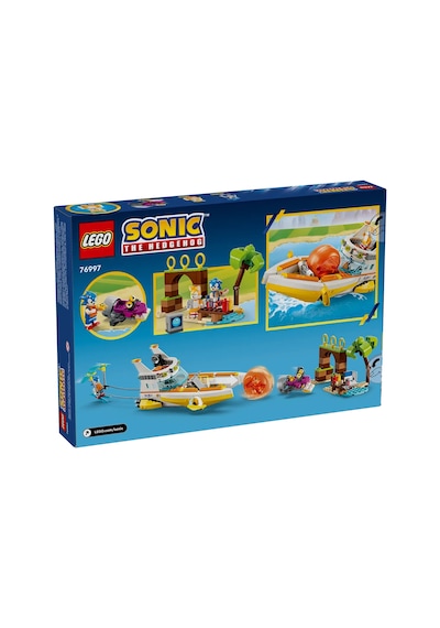 LEGO® Sonic the Hedgehog™ Tails’in Macera Teknesi 76997 – 8 Yaş ve Üzeri Çocuklar İçin Yaratıcı Oyuncak Yapım Seti (393 Parça)