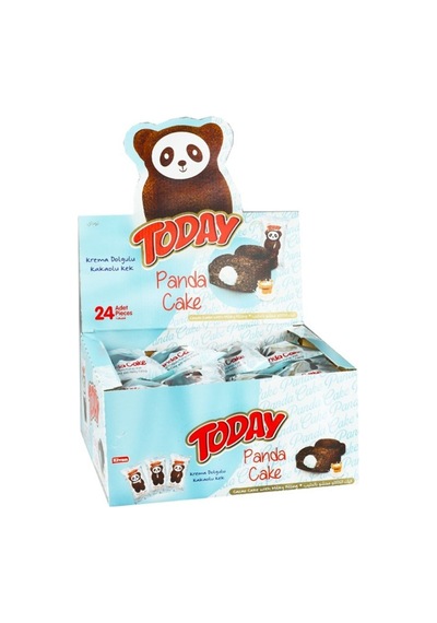 Today Panda Kek 40 Gr. 24 adet ( 1 Kutu )