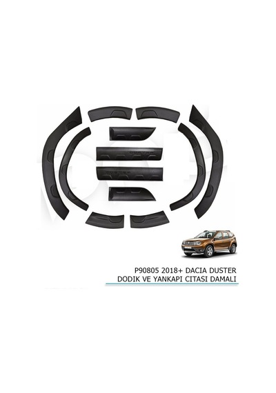 Dacia Duster Dodik Ve Yan Kapı Çıtası Dam 2018+