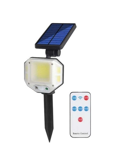 Powermaster Pm-14917 Sensörlü Kumandalı 3 Kademeli Solarlı Bahçe Aydınlatma Lambası Diğer
