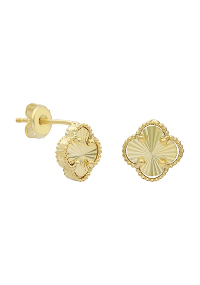 Yonca Küpe 717073 Gold Gümüş