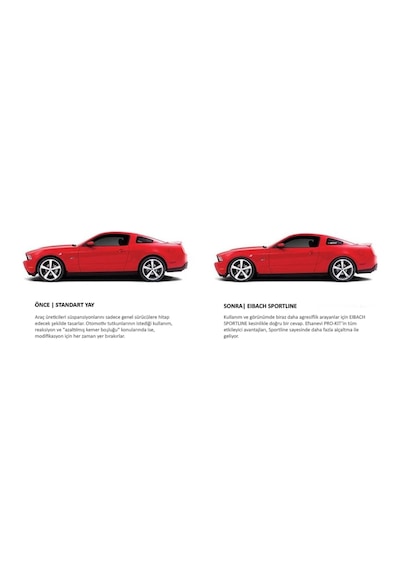 AUDI A3 8Y - VW GOLF 8 - SEAT LEON KL; SPORTLINE - 45 MM; Spor Helezon Yay; E20-85-051-03-22