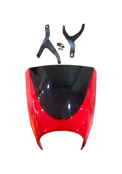 Ybr 125 Siperlik Kırmızı Yuvarlak Far