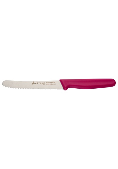 Aryıldız Daily Domates Bıçağı Pembe 11 Cm Renkli