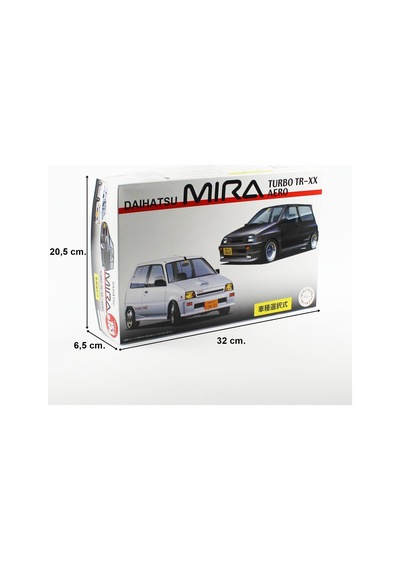 Fujimi Id-153 04637 1/24 Ölçek, Daihatsu Mira Turbo Tr-xx/aero, Otomobil Plastik Model Kiti