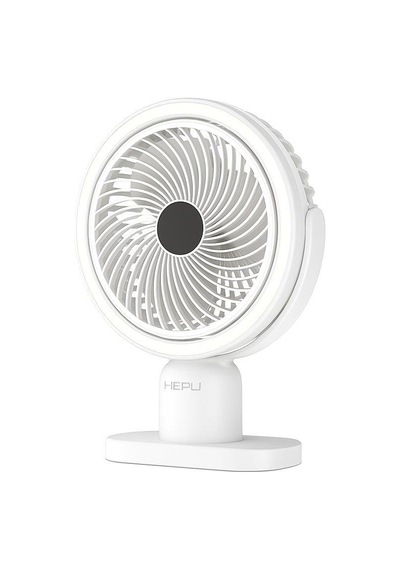 Hepu Hp-f01 Usb Şarjlı Masaüstü Mini Fan 3 Kademeli Hız Ayarlı, Kompakt Gövde