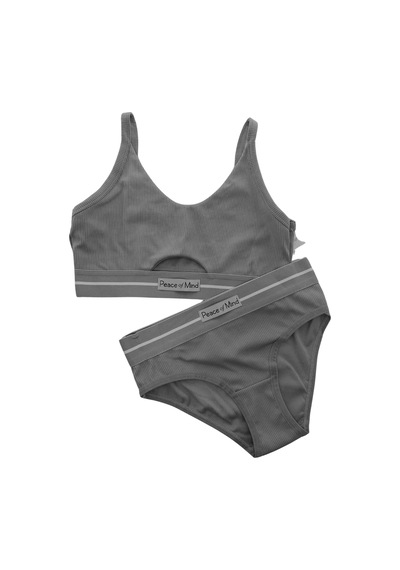 Koza Dora Model Kaşkorse Çizgili Sporcu Takım - 80343 Gri