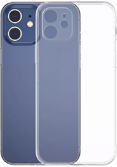 More Tr Baseus Simple Case Apple Uyumlu iPhone 12 6.1 Ince Şeffaf Silikon Kıl Şeffaf