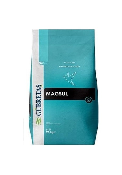 Gübretaş Magsul Magnezyum Sülfat %16 Mgo - %32 So₃ 25 KG