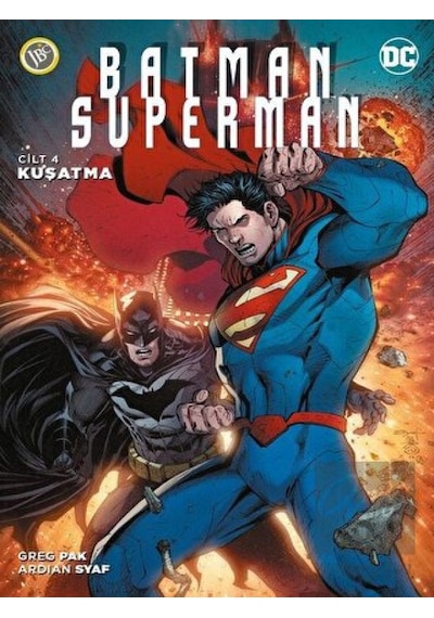 Batman-Süperman Cilt 4-Kuşatma - Greg Pak -  Ardian Syaf - JBC Yayıncılık