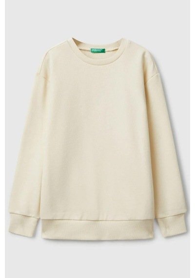 United Colors Of Benetton Erkek Çocuk 3j68c10qk-25k Sweatshirt Bej-1930 Bej