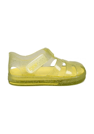 Igor 10265 K Star Glitter Sarı Kız Çocuk Sandalet Sarı