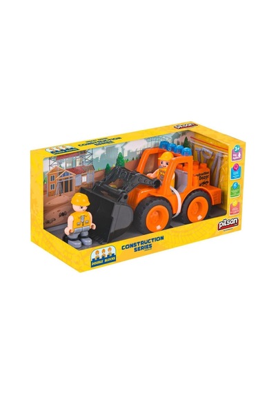06 533 Double Blocks İş Makineleri Serisi -pilsan Oyuncak