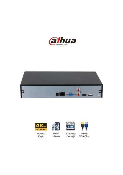 Nvr2108hs-4ks3 8 Kanal Cctv Ip Kamera Kayıt Ünitesi