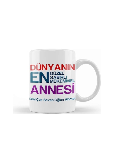 Kız Çocuğuna Hediye 5 Beş Yaş Hediyesi Kupa Bardak Porselen Karışık