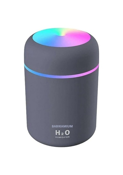 Babikamium Hava Nemlendirme Buhar Makinesi Siyah + Su Bazlı Bahar Kokusu 50 ML