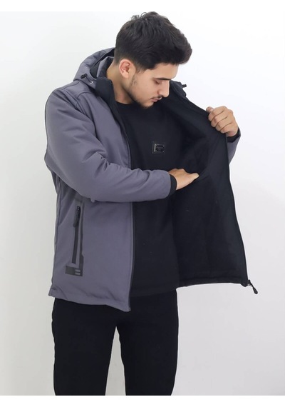 Hk Premium Erkek Kışlık Mont Su İtici Rüzgar Geçirmez Kapüşonlu Kalın Sport Outdoor Parka Gri Hk Premium Erkek Kışlık Mont Su İtici Rüzgar Geçirmez Kapüşonlu Kalın Sport Outdoor Parka Gri