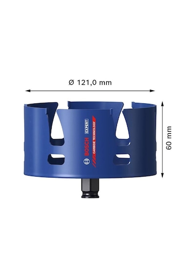 Bosch 121 Mm Yapı Malzemeleri İçin Panç 2608900484