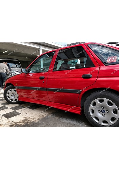 Ford Escort Yan Marşpiyel Seti Sağ-sol - Boyasız - Fiberglass