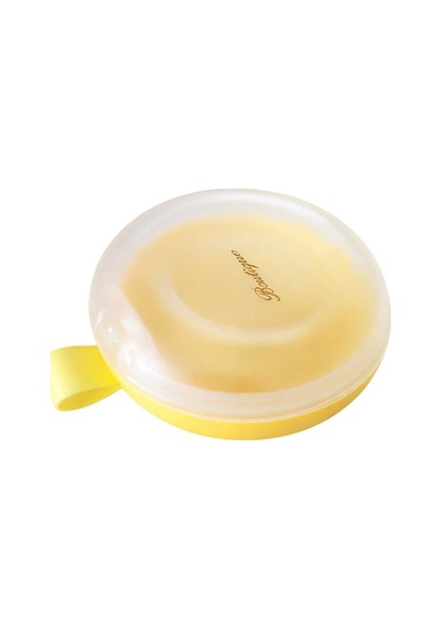 Sunup Sn-29143 Profesyonel Şeffaf Plak Takma Diş Saklama Kutusu Hijyenik 84x29mm Sarı