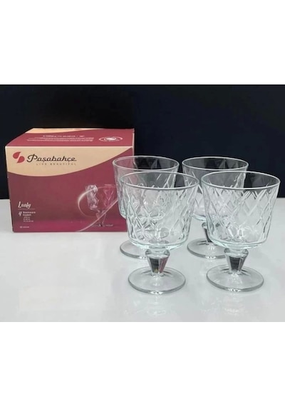 Paşabahçe 440472 Leafy Kokteyl Kadehi 270cc 4 Lü