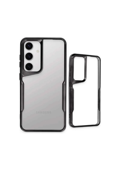 Samsung Galaxy S24 Uyumlu Kılıf Boyi Silikon Kapak - Siyah