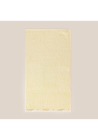 Soft Rido Yüz Havlusu - Sarı - 50x90 Cm Çok Renkli