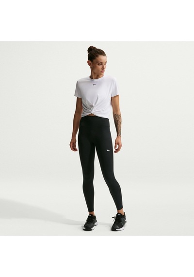Nike W Nk Df One Hr Tıght Useam Siyah Kadın Tayt Hj9195-013