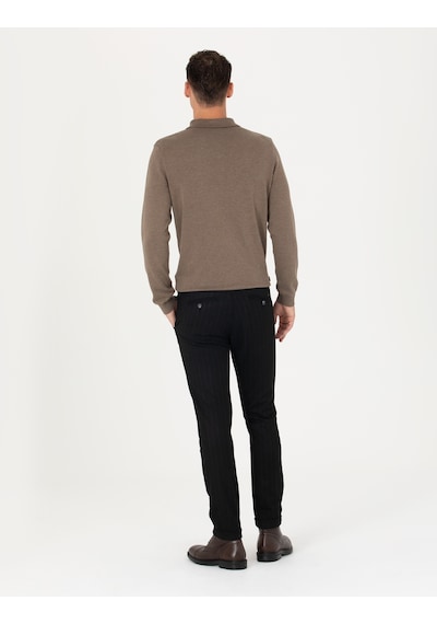 Pierre Cardin Erkek Siyah Pantolon Kanvas-chino 50278471-vr046 Siyah