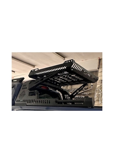 Isuzu D-max 2012-2019 Uyumlu 3 Mm Sepetli Roll Bar Siyah Off-road Tasarım Dayanıklı Metal Kasa Aksesuarı