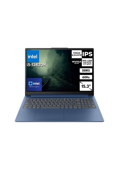 Lenovo IdeaPad Slim 3 15IRH10 83K10062TRAT21 i5-13420H 8 GB 256 GB SSD 15.3" W11H Dizüstü Bilgisayar