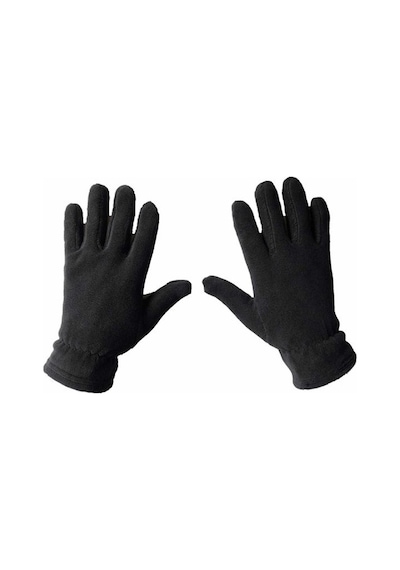 Axe Sportswear Erkek Siyah Kışlık Termal Polar Eldiven Siyah