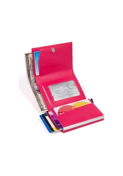 Newish Polo Erkek Mekanizmalı Kartlık Ve Cüzdan New145 - Pembe