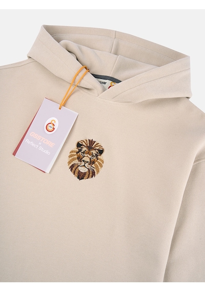 Gsstore X Reflect Studio Aslan Çocuk Hoodie C242400 Ekru