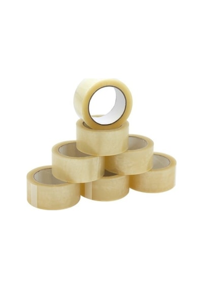 Şeffaf Koli Bandı Süper Kalite Koli Bantı 48 Adet 45mm X 100mt 11974