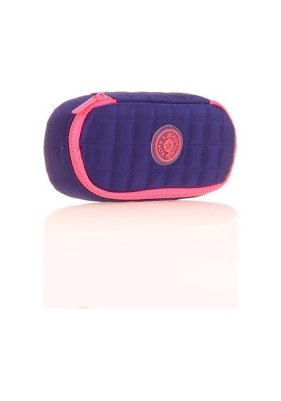 Kaukko Quilted Özel Bölmeli Kalem Çantası Navy Blue K2624