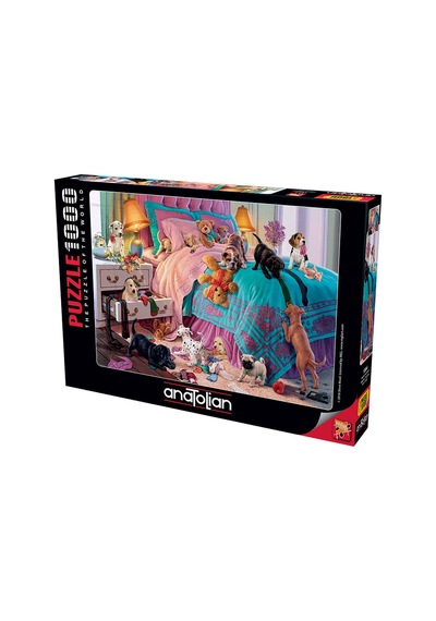 Anatolian Puzzle 1000 Parça Haylaz Köpekler 1064