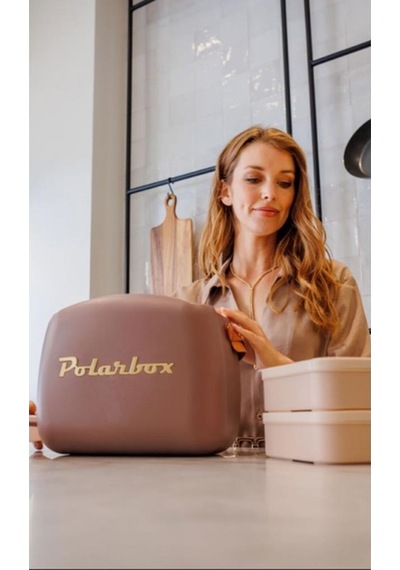 Polarbox Cooler Bag Mauve Gold Soğutucu - Buzluk Kahverengi