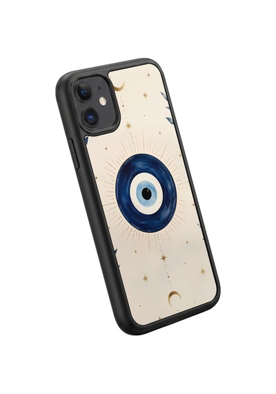 İphone 11 Uyumlu Evileye Desenli Kamera Korumalı Darbelere Dayanıklı Kılıf 1246-evileye-iphone11