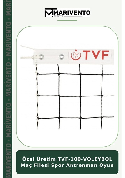 Özel Üretim Tvf-100-voleybol Maç Filesi Spor Antrenman Oyun