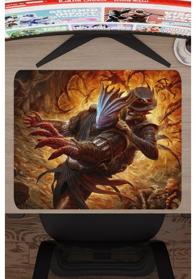 Baldur's Gate 3 Kaymaz Dikişli Kauçuk Oyuncu Mousepad V2 - 48x40 Xl Gaming Mouse Pad Fare Altlığı