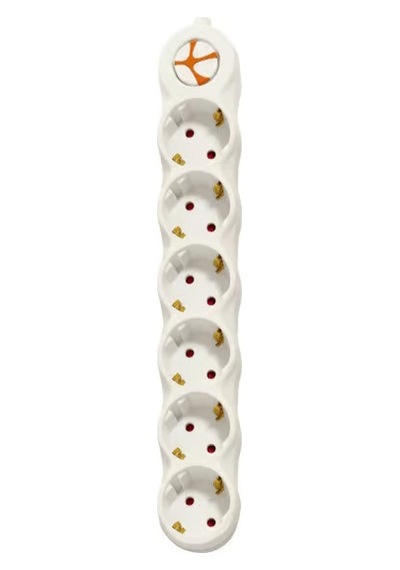 Tunçmatik Tsk19068 Powerstrip Altılı Anahtarlı 5 Metre Grup Priz