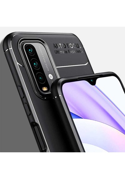 Xiaomi Redmi 9T Kılıf Yüzüklü Magnetli Ravel Case