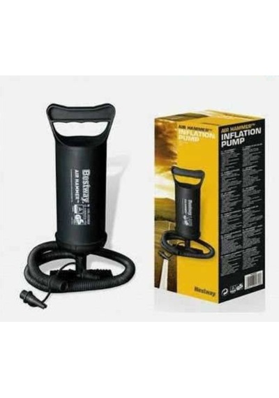 Bestway 62002 Çift Fonksiyonlu Şişme Yatak-Havuz Pompası 30 Cm Çok Renkli